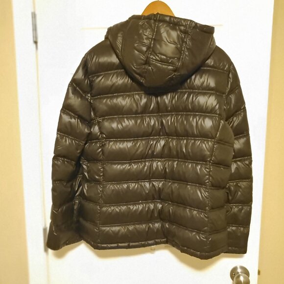 Calvin Klein Jacket Women's XL Packable Lightweight Premium Down Hooded Coat - Picture 4 of 11